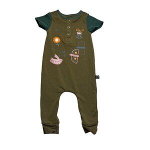 Rags Henley Wild Bird Romper